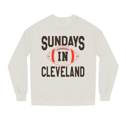 Sundays in Cleveland Football Sweatshirt