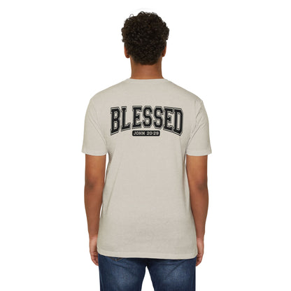 Blessed John 20:29 T-Shirt — Christian Faith Graphic Tee