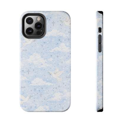 Hope Faith Phone Case | Christian floral iPhone Case