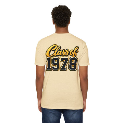 Class of 1978 T-Shirt — Retro Reunion Senior Year Tee