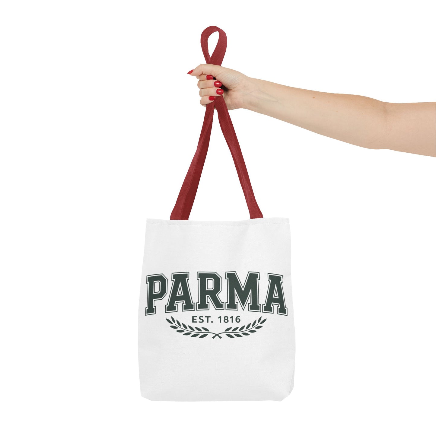 Parma Est. 1816 Tote Bag — Vintage Collegiate Canvas Tote