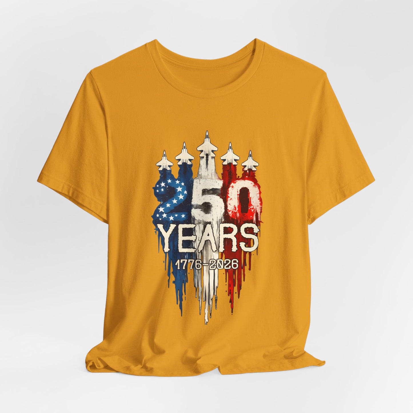 Independence 250th Anniversary Tee — "250 Years 1776–2026" Patriotic T-Shirt
