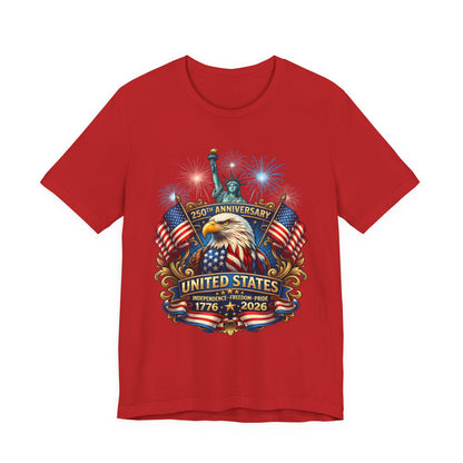 250th Anniversary United States Eagle T-Shirt – 1776–2026 Patriotic Tee