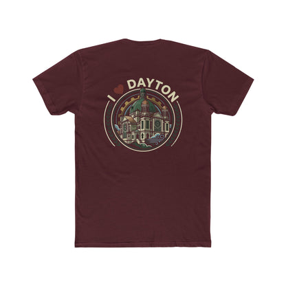 Dayton Vintage Landmark T‑Shirt — I  Dayton Cityscape Tee