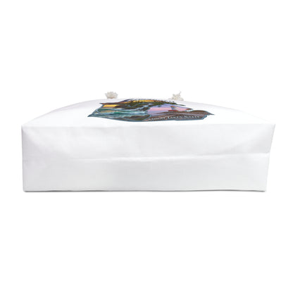 Michigan Lighthouse Weekender Bag — Scenic Great Lakes Travel Tote