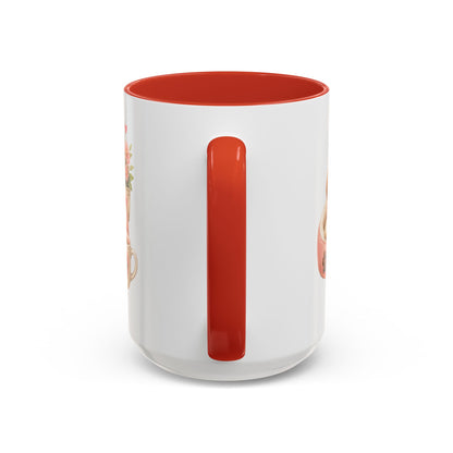 Puppy Love Coffee Mug — Cute Dog Heart Accent Mug (11/15oz)