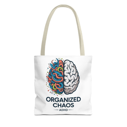 ADHD Tote Bag — "Organized Chaos" Brain Design