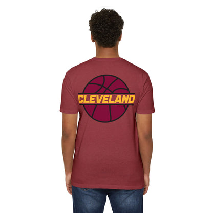Cleveland Heart T-Shirt — Retro Script City Pride Tee