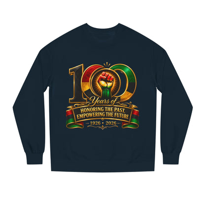 100 Years Anniversary Sweatshirt – "Honoring the Past, Empowering the Future"