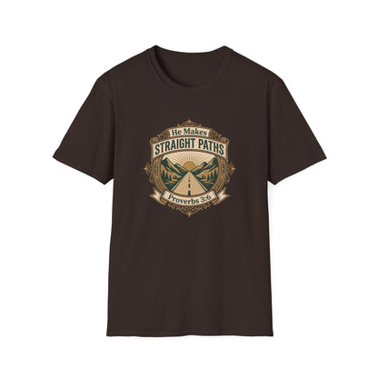 He Makes Straight Paths — Proverbs 3:6 T‑Shirt