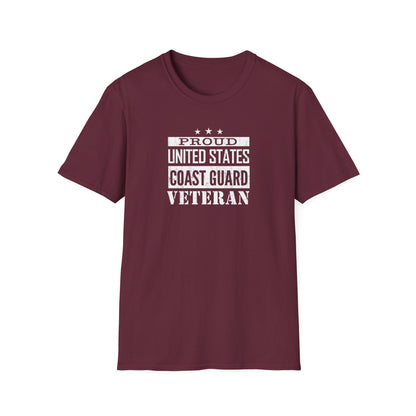 Proud United States Coast Guard Veteran T-Shirt