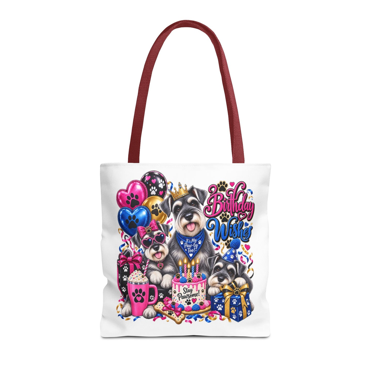 Birthday Wishes Dog Tote