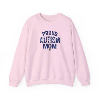 Proud Autism Mom Crewneck Sweatshirt