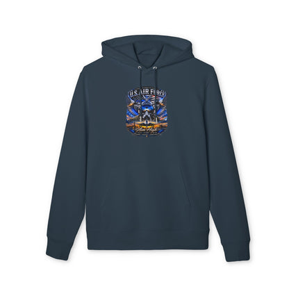 Air Force Skull Hoodie — U.S. Air Force Wings Military Tribute Pullover