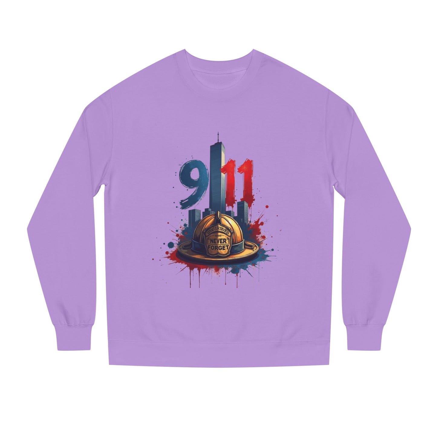 9/11 Memorial Sweatshirt – Firefighter Tribute Crewneck