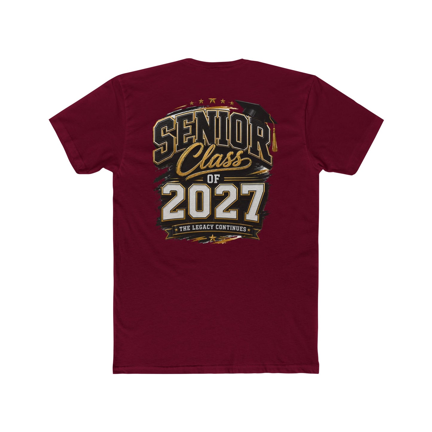 Senior Class of 2027 T-Shirt — Graduation Tee for High School & College Seniors