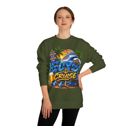 Guys Cruise Sweatshirt — Men’s Vacation Cruise Crewneck