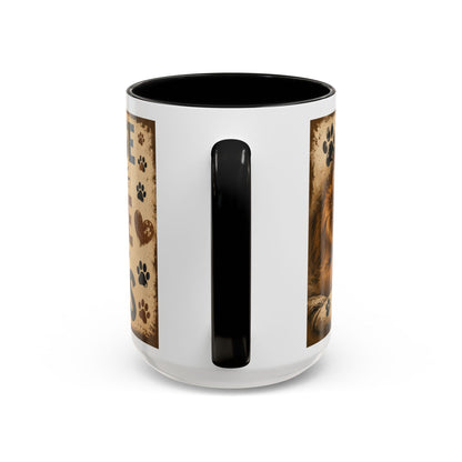 Coffee Mug – "A House Is Not A Home Without Paws" Pet Lover Accent Mug