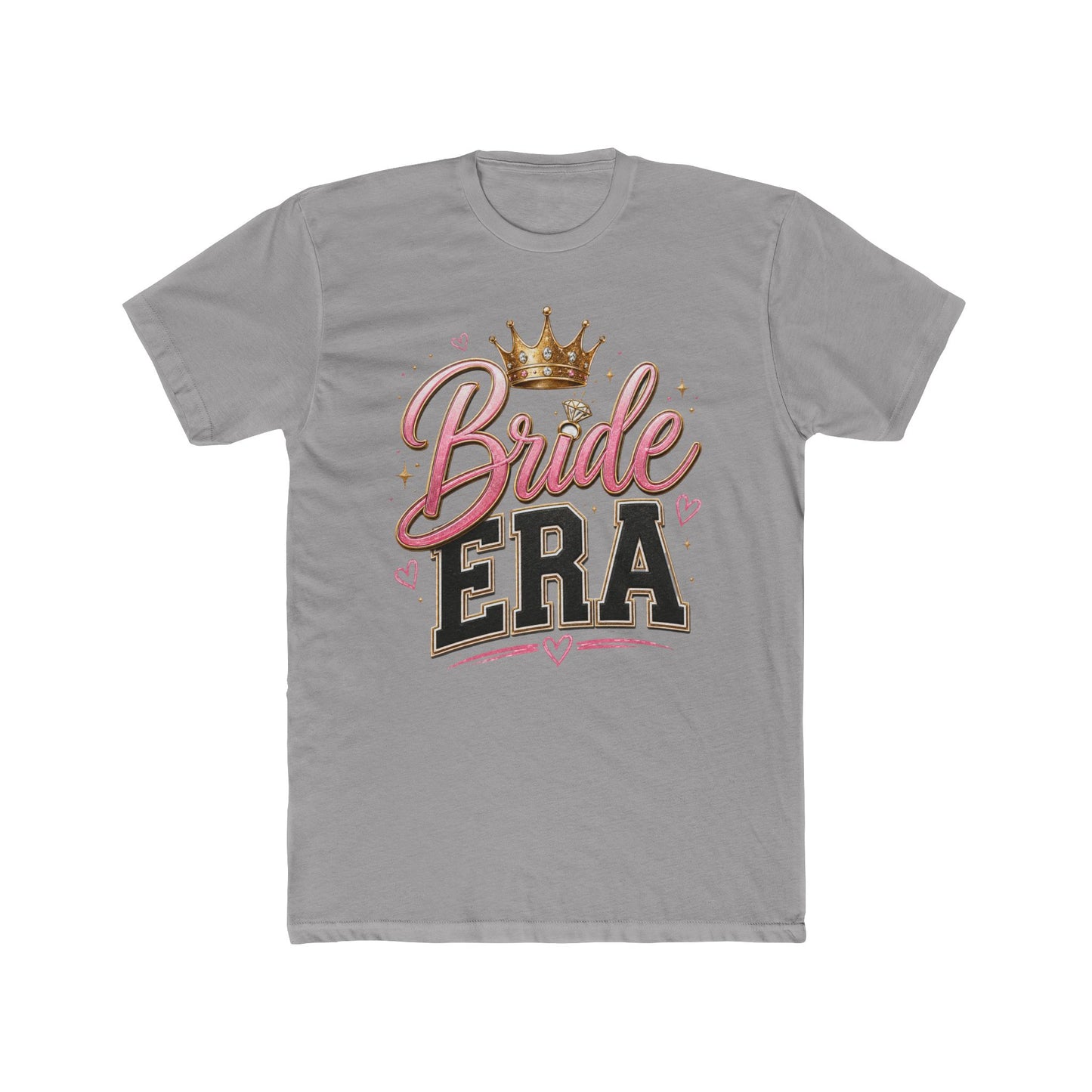 Bride Era T-Shirt — Bridal Party Bachelorette Tee with Crown Design