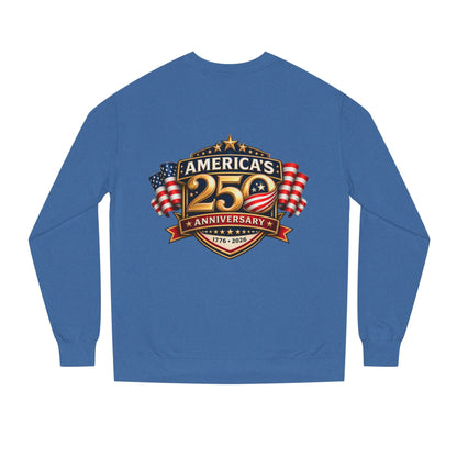 America's 25th Anniversary Sweatshirt — Patriotic USA Flag Crewneck (1776–2026)