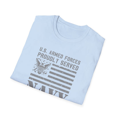 U.S. Armed Forces Proudly Served Navy T-Shirt