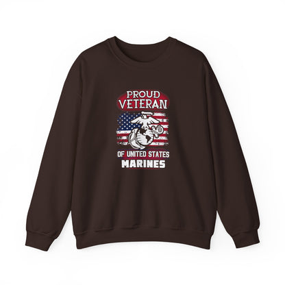 Proud Veteran of United States Marines Sweatshirt