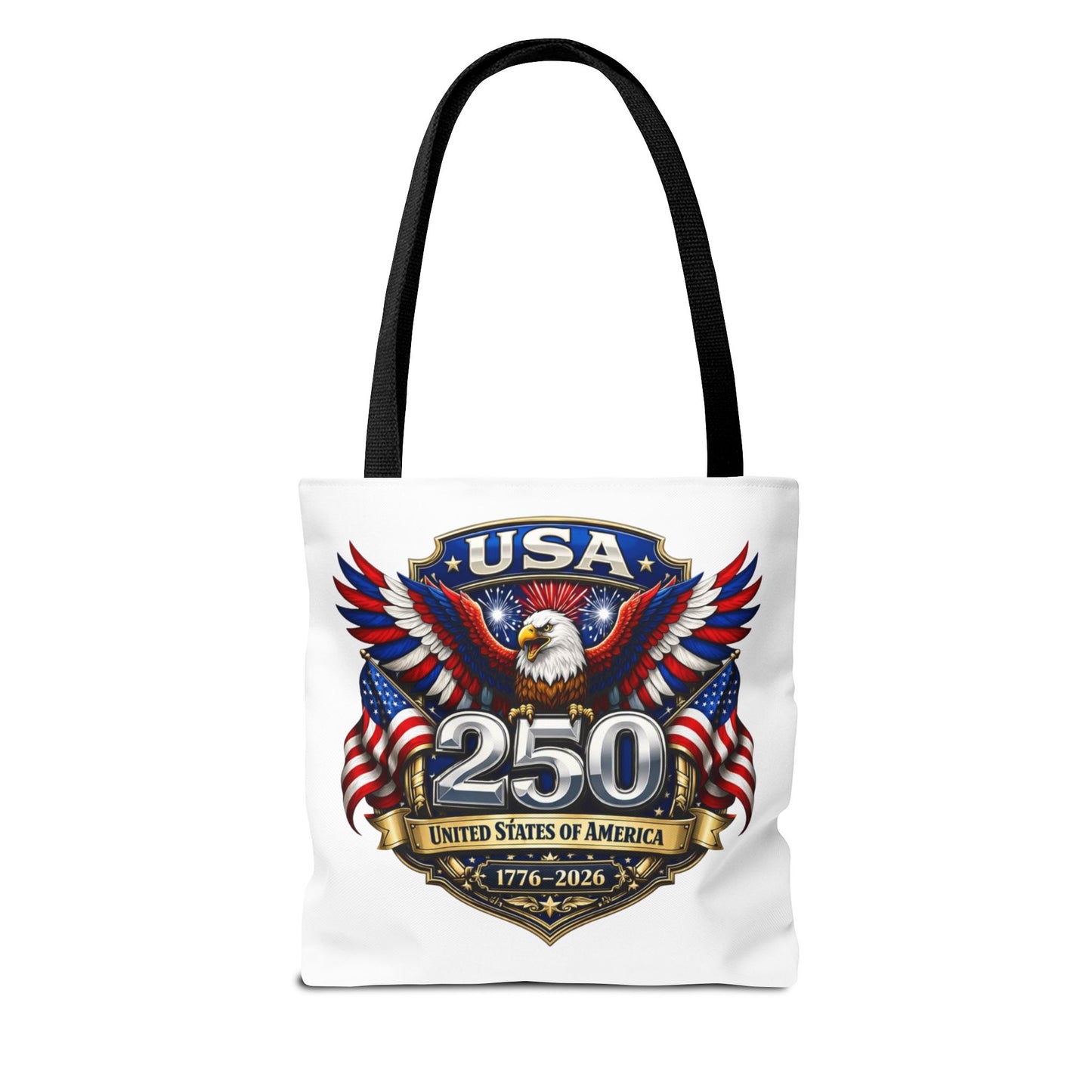 USA 250th Anniversary Eagle Tote Bag — Patriotic 1776–2026 Celebration Tote