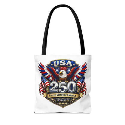 USA 250th Anniversary Eagle Tote Bag — Patriotic 1776–2026 Celebration Tote