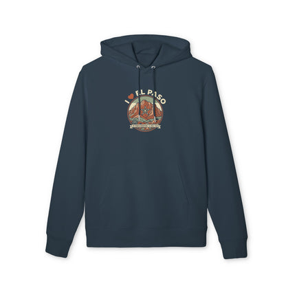 El Paso Hoodie – 'I  El Paso' Vintage Desert Graphic Pullover