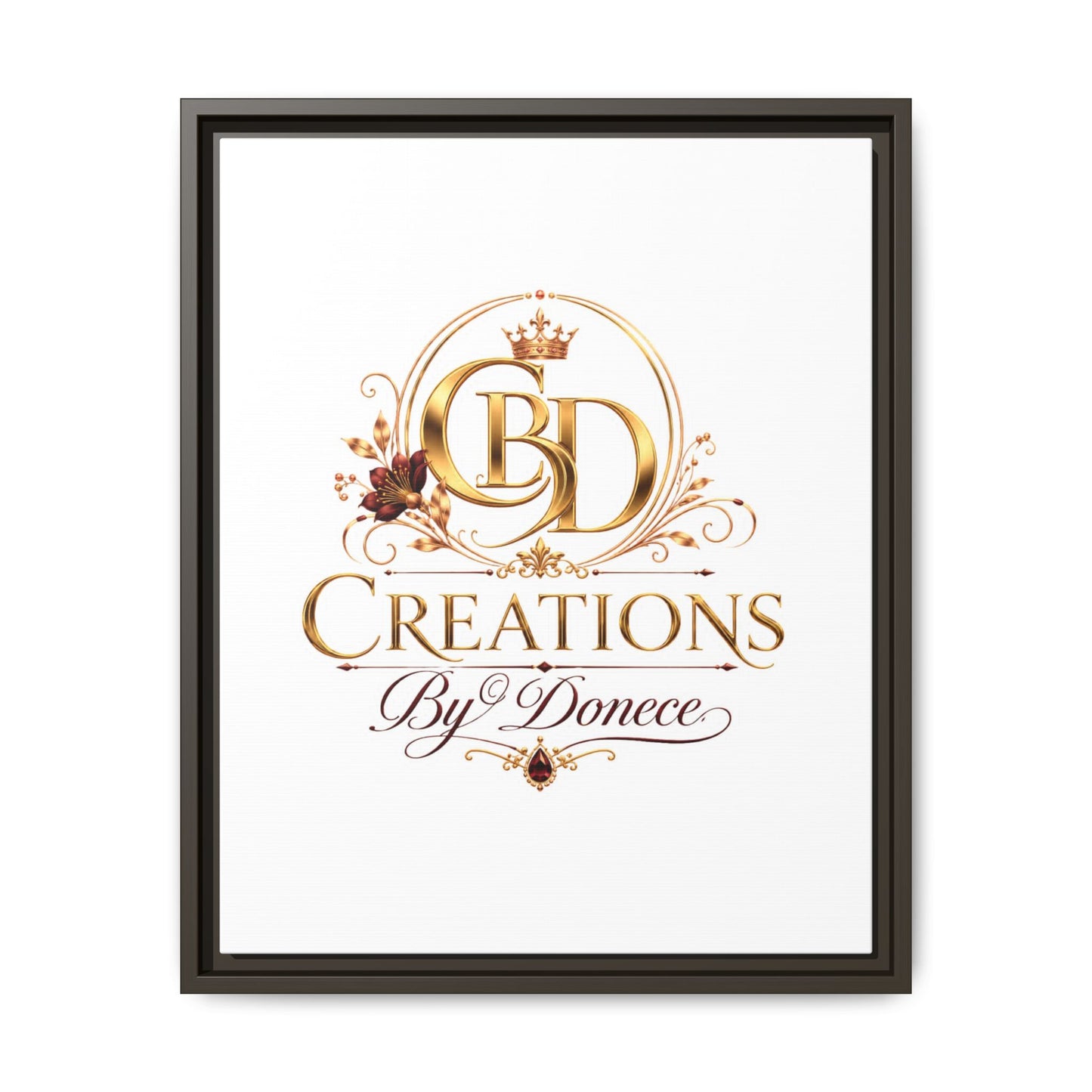 Creations By Donece — Framed Matte Canvas Wall Art