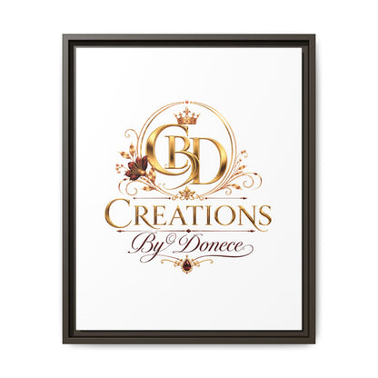 Creations By Donece — Framed Matte Canvas Wall Art