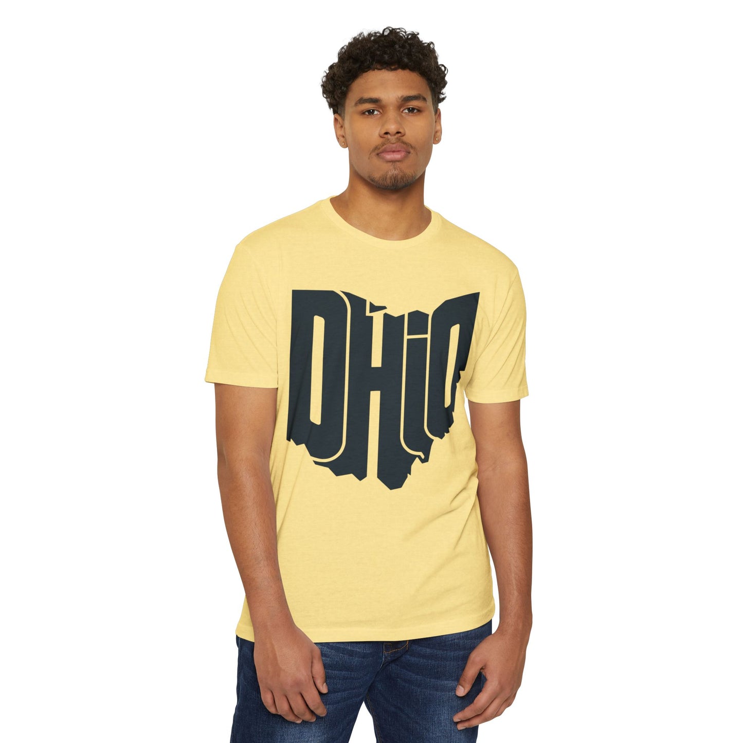 Ohio State Outline T-Shirt — Bold Retro OHIO Graphic Tee