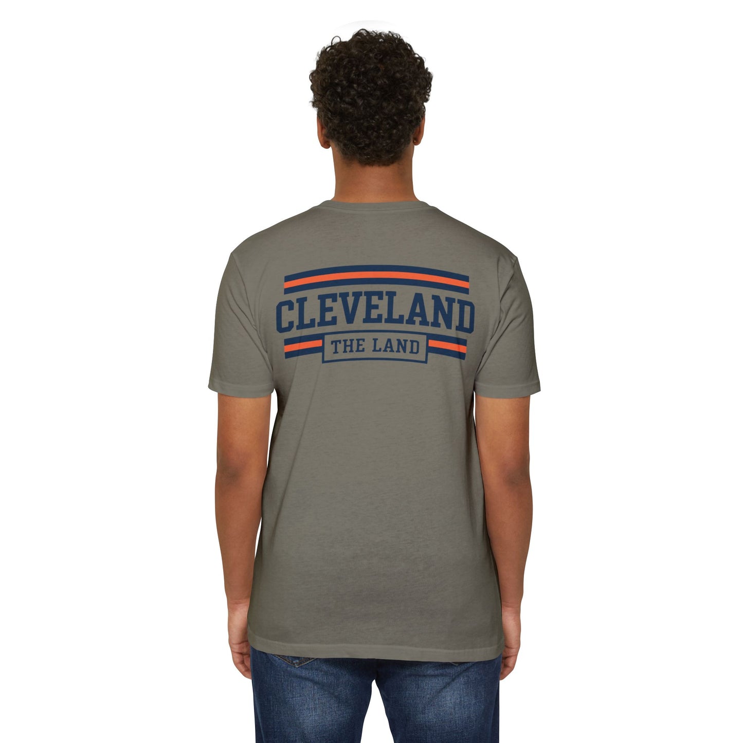 Cleveland "The Land" Retro Striped Tee