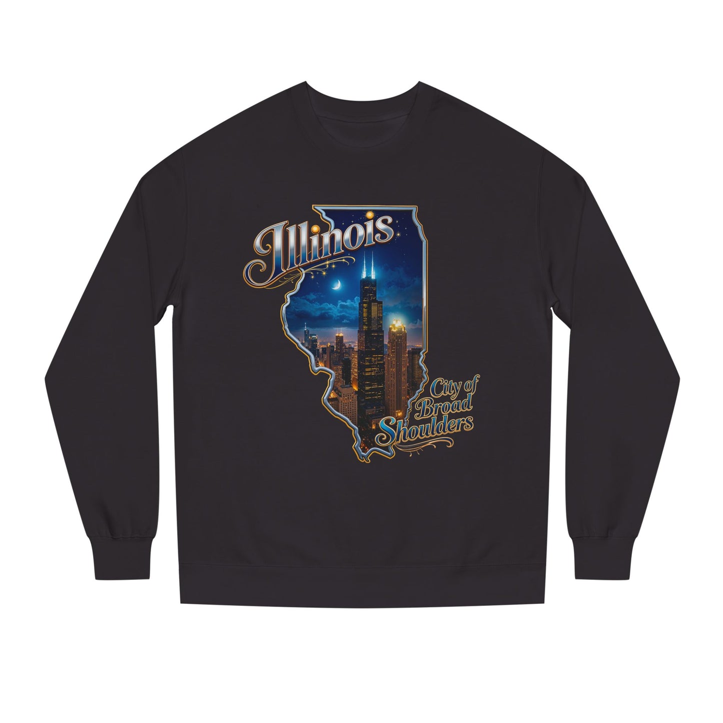 Illinois Skyline Sweatshirt – "City of Broad Shoulders" Crewneck