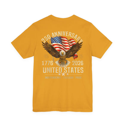 250th Anniversary United States Eagle T-Shirt – 1776–2026 Patriotic Tee