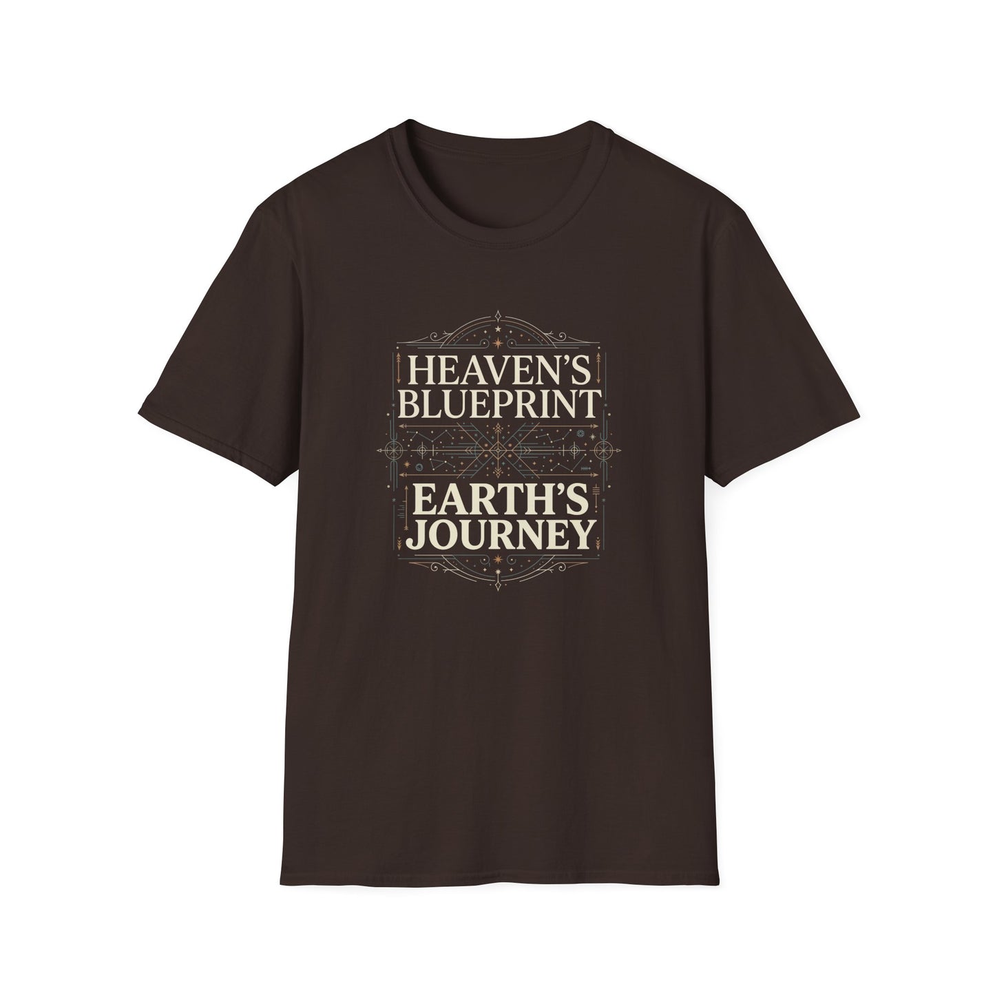 Heaven’s Blueprint, Earth’s Journey T-Shirt