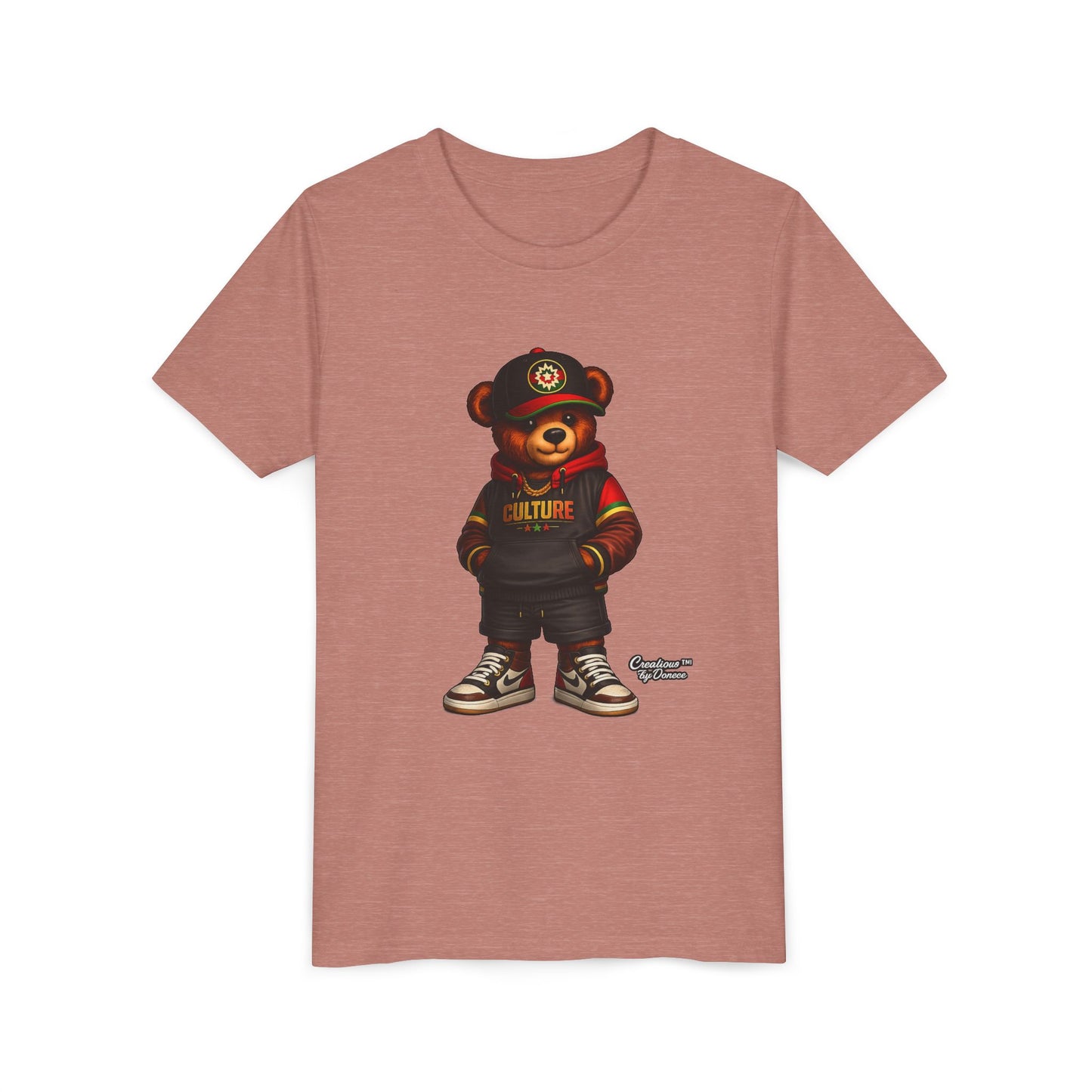 Youth Tee — Urban Bear "Culture" Graphic