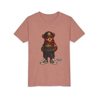 Youth Tee — Urban Bear "Culture" Graphic
