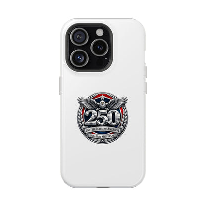 iPhone Magnetic Impact Case — 250th Anniversary Eagle Badge Design
