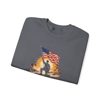 Navy Built • American Made  Sweatshirt