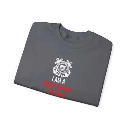I Am A Coast Guard Veteran Like My Father Before Me Sweatshirt