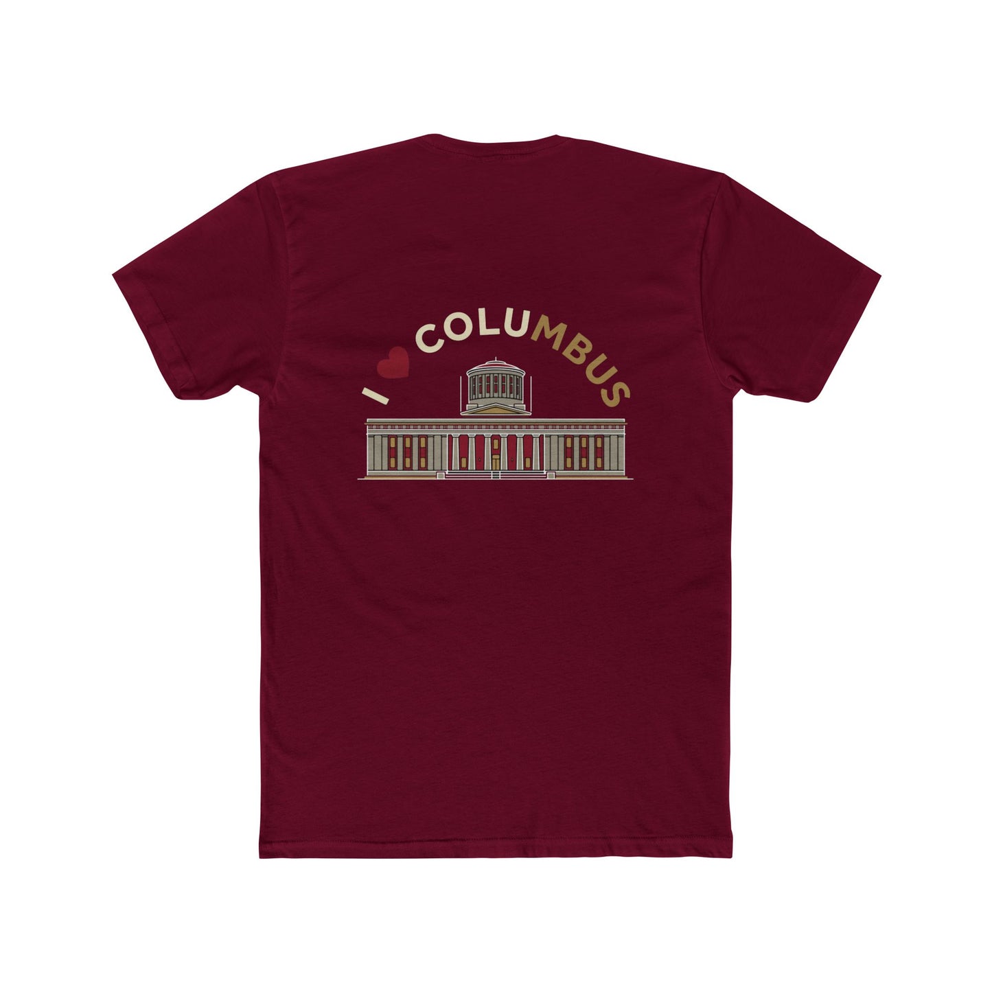 I  Columbus Crew T‑Shirt — Columbus Skyline City Landmark Tee