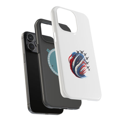 Patriotic Jet Squadron Magnetic Phone Case