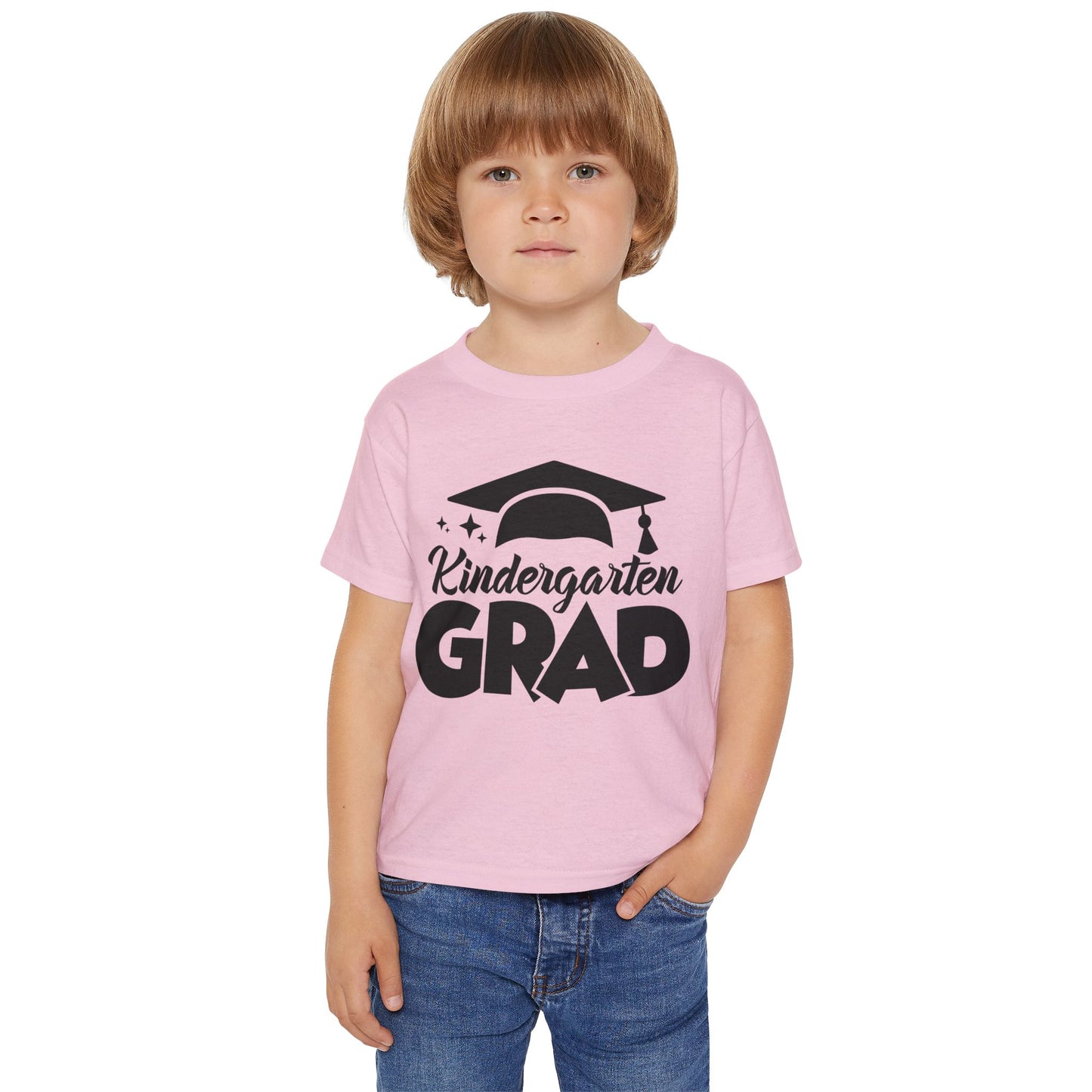 Kindergarten Grad Toddler T-Shirt — Cute Graduation Cap Design