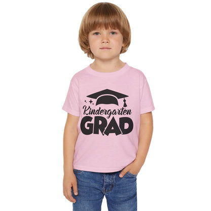 Kindergarten Grad Toddler T-Shirt — Cute Graduation Cap Design