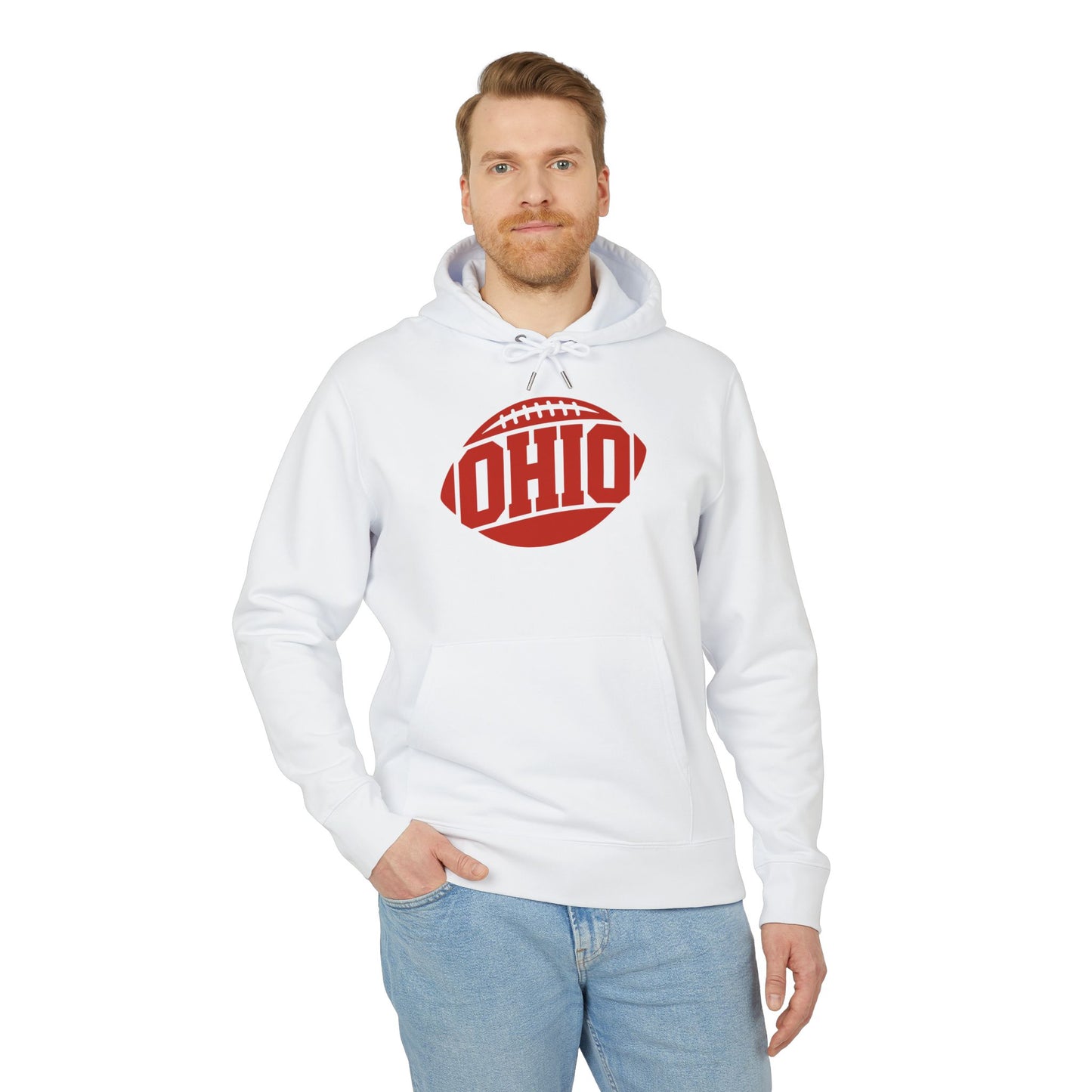 Ohio Football Hoodie — Vintage Football Graphic Sweatshirt