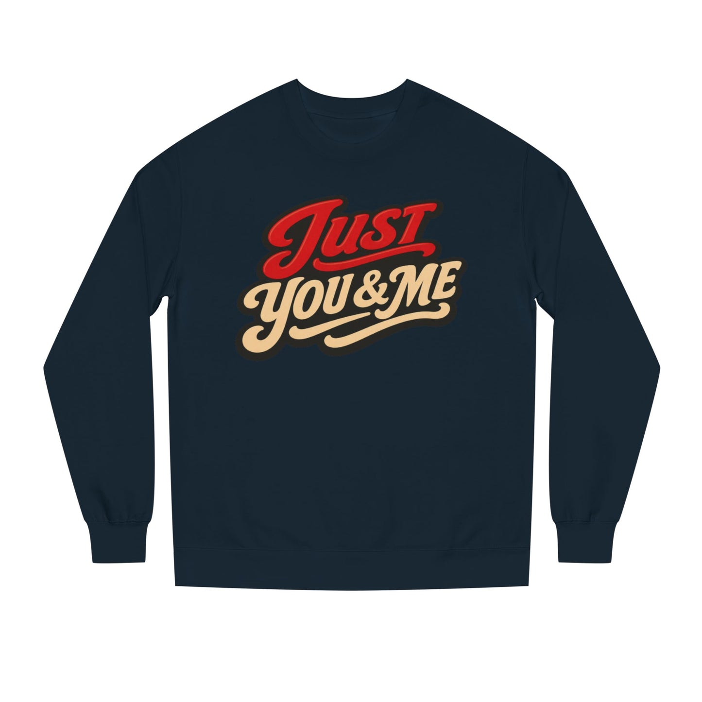 Just You & Me Sweatshirt – Retro Couples Crewneck