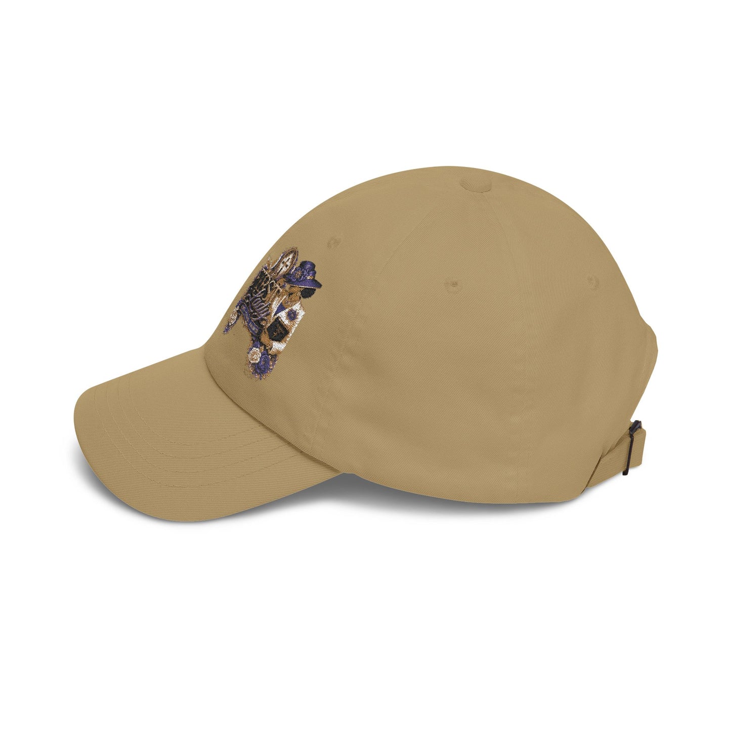Dad Cap — 'Best Dressed' Floral Embroidered Baseball Hat