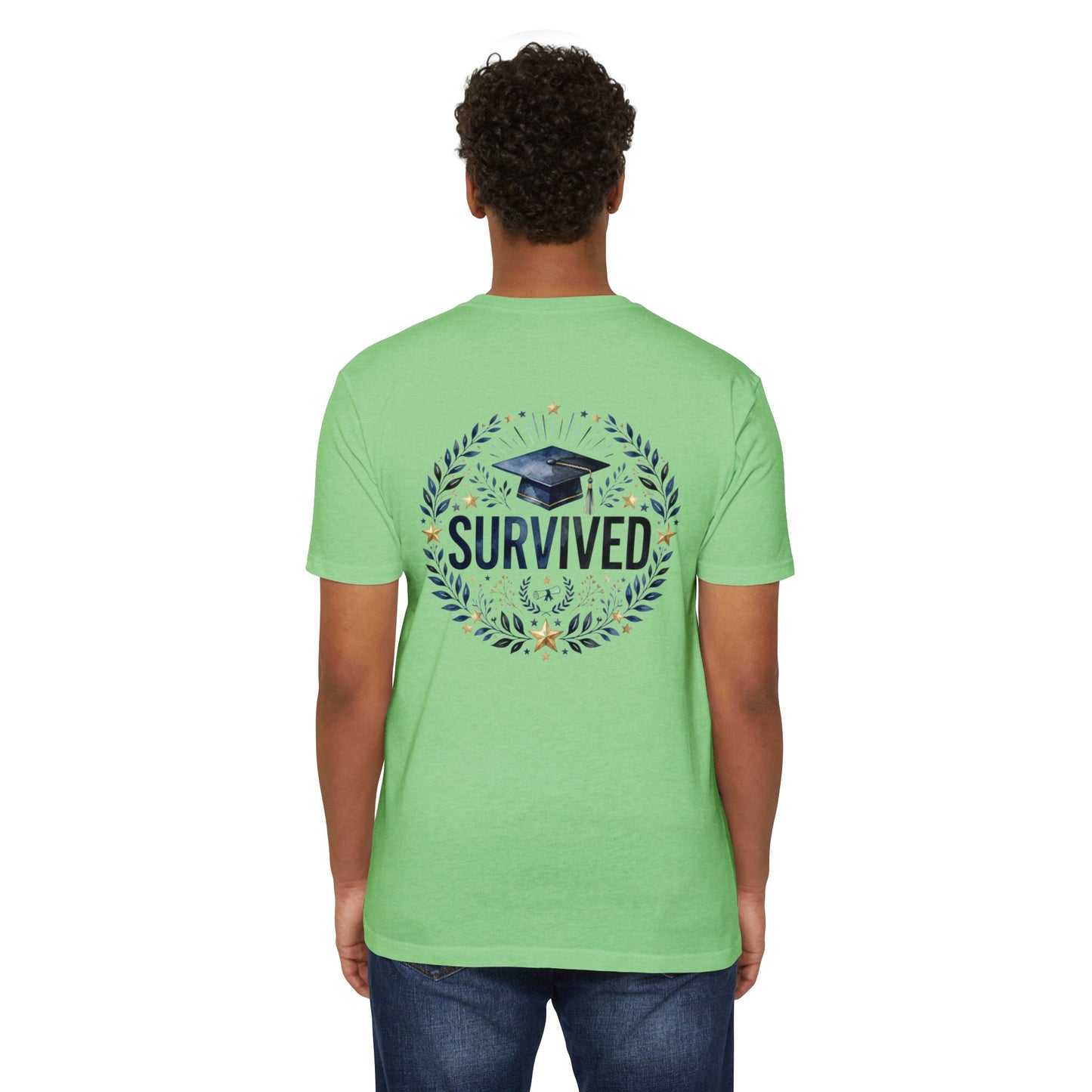 Survived Graduation Cap T-Shirt