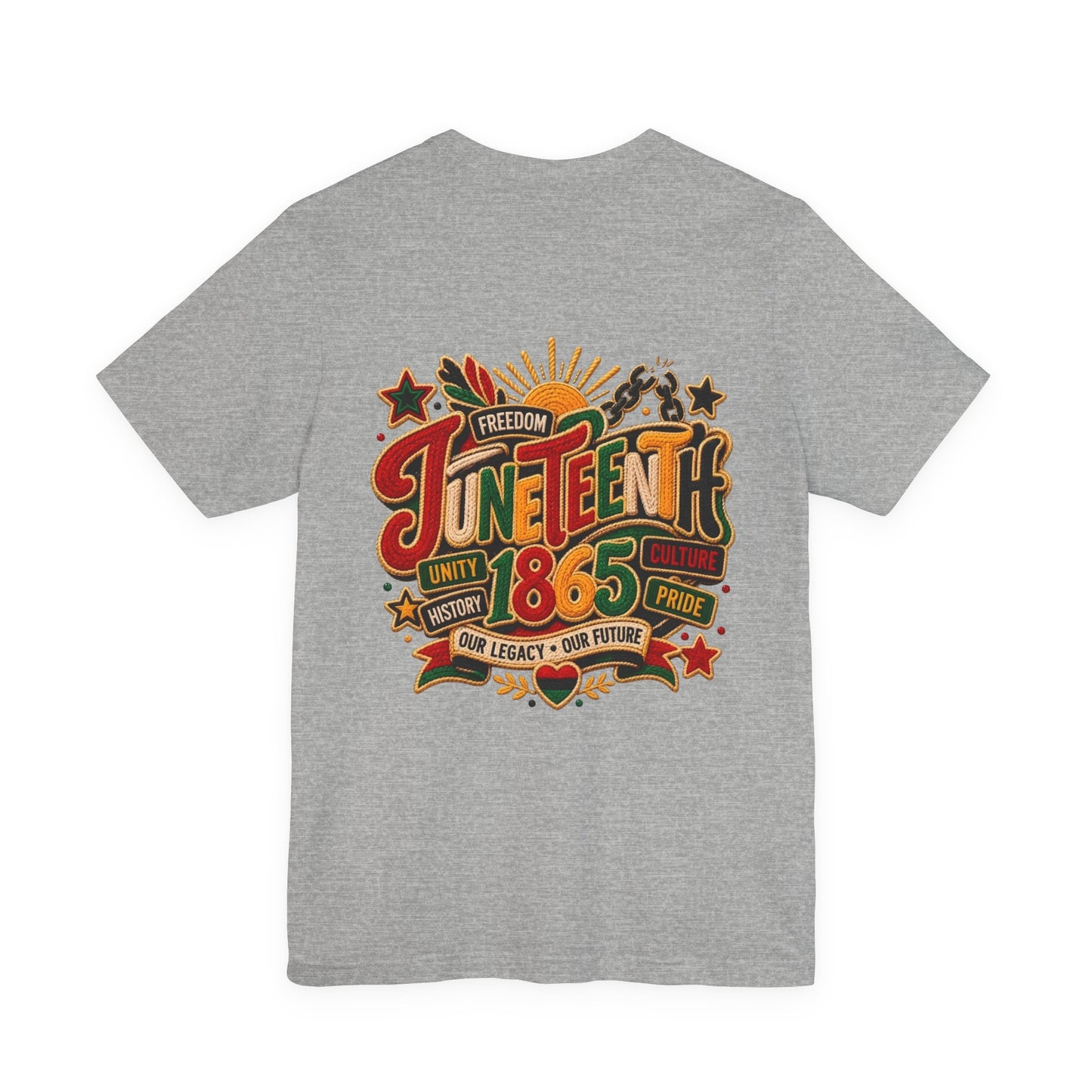 Juneteenth 1865 Celebration T-Shirt — Freedom, Unity & Pride Tee